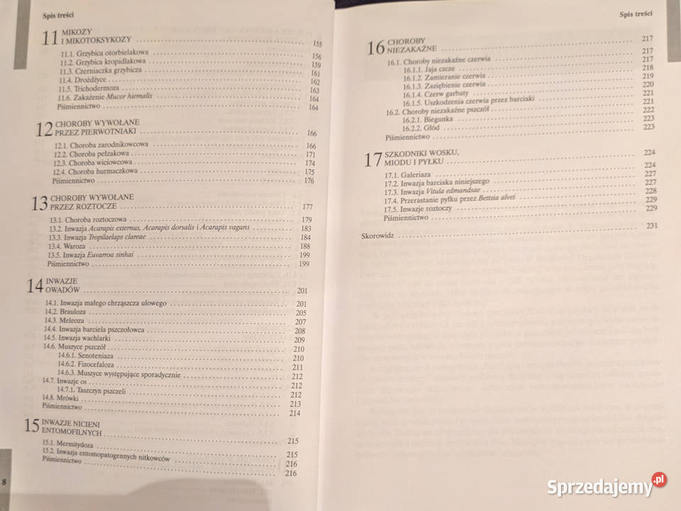 Choroby pszczół odporność patologia terapia Międzyrzec Podlaski sprzedam