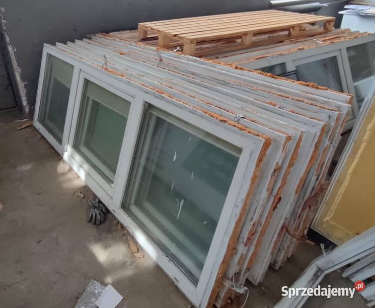 Okna 3komorowe 2szybowe 2335x835 środkowe Stąporków