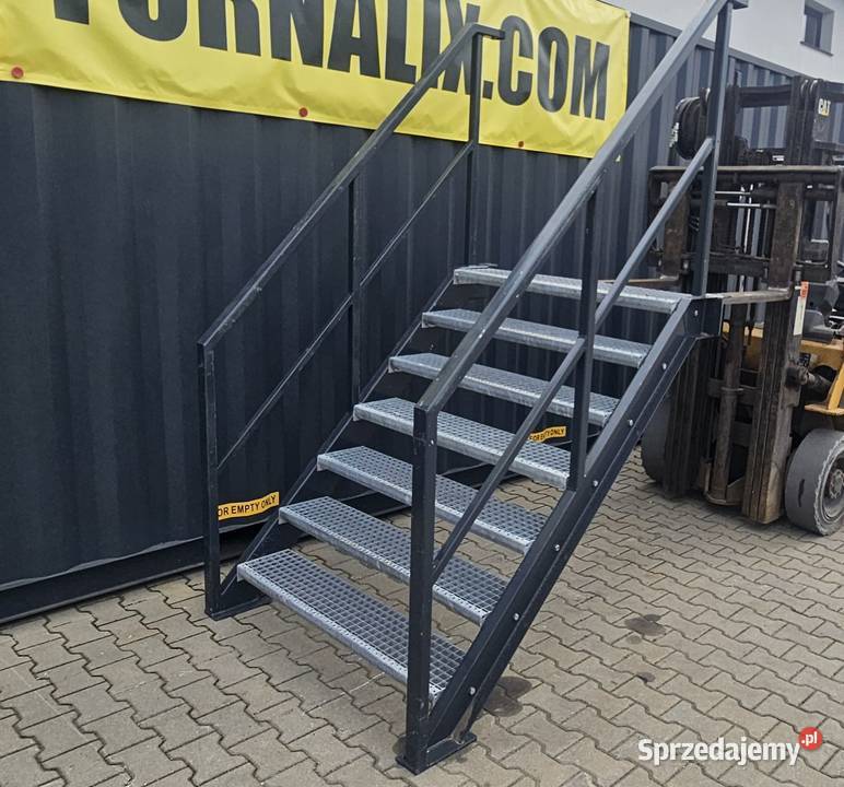 Schody stalowe schody przemysłowemagazynowe wielkopolskie Wojnowice