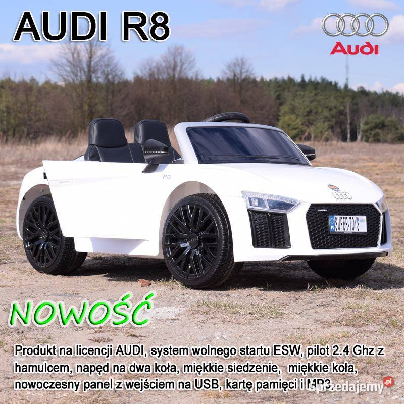 BAWIBUS Auto samochód na akumulator AUDI R8 Myszków