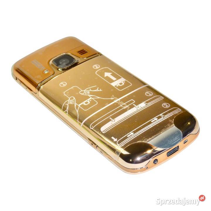 Telefon premium Nokia 6700C różowe złoto jedyny Warszawa