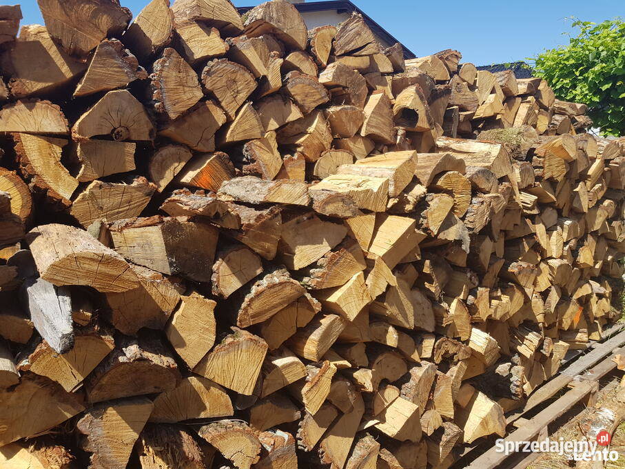 Drewno kominkowe opałowe sezonowane 2 lata Gostyń