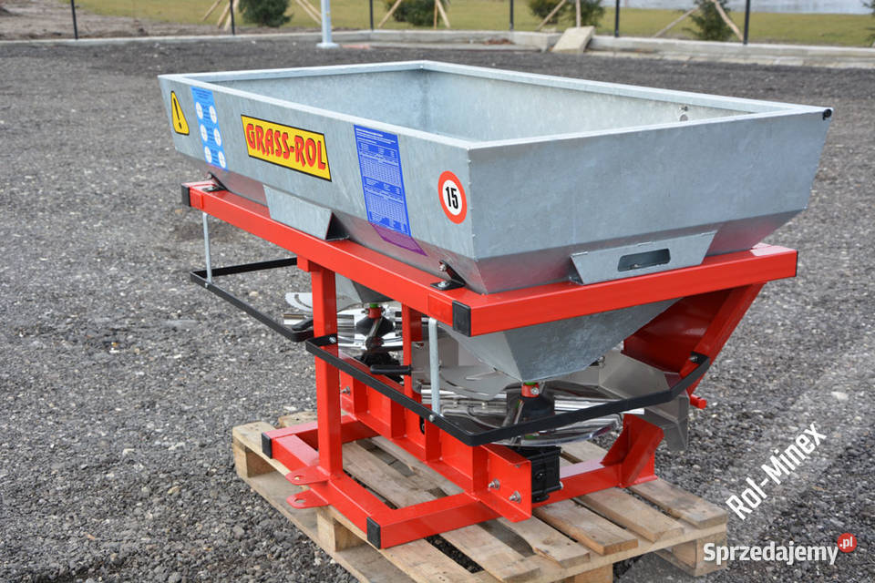 Rozsiewacz do nawozów GRASSROL 600 litrów RG3 Tarnów