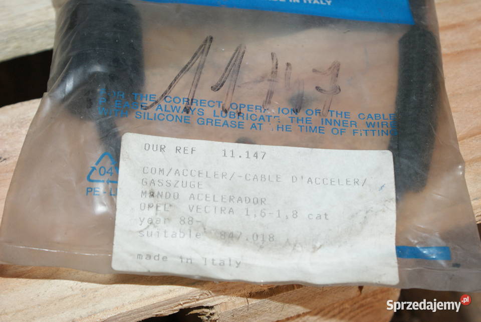 11147 COFLE LINKA GAZU SAAB 900 I AC4 AM4 197901 osobowe Białobrzegi