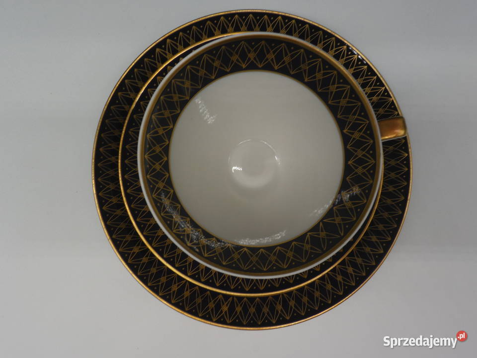 TRIO Von Schierholz PLAUE Luksusowa Porcelana z Raszków sprzedam