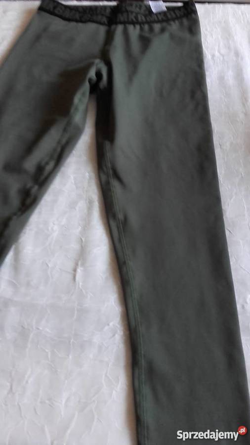 SPODNIE LEGINSY ZIELEŃ OLOWKOWA r S Odzież i obuwie Piła