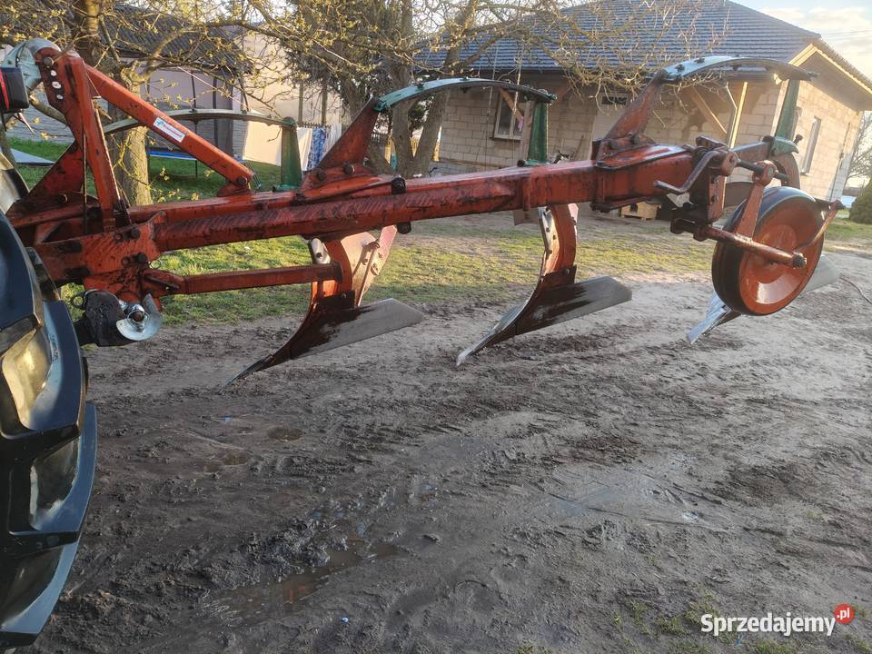 Pług zagonowy 3 kverneland fraugde resor nieuszkodzony mazowieckie Zwoleń sprzedam