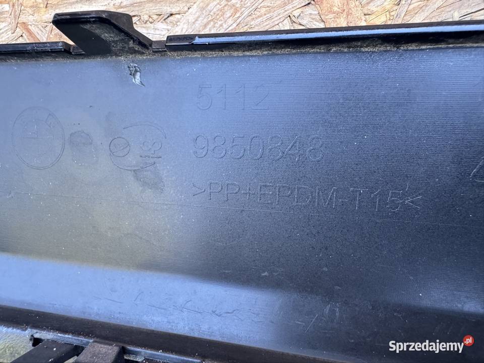 Spoiler dyfuzor listwa zderzaka tył BMW g08 IX3 Międzychód