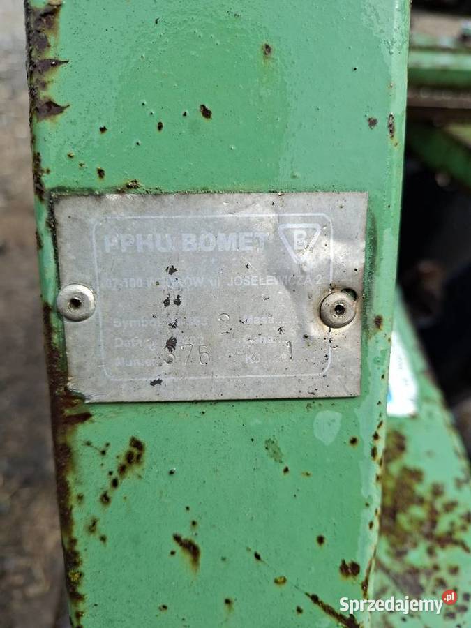 Brona talerzowa 27m Bomet z 2002r orygianl Parczew