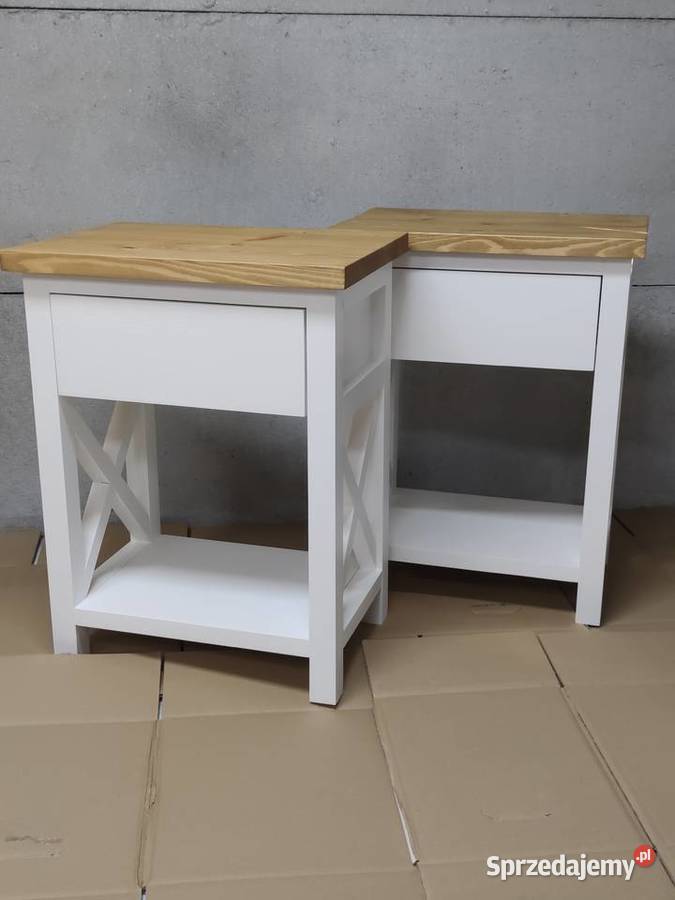 Stoliki szafki nocne 55cm łódzkie Zduńska Wola sprzedam
