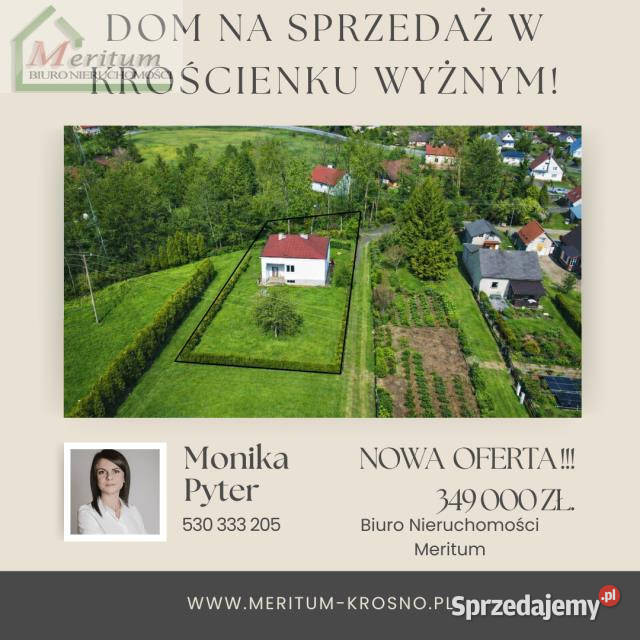 sprzedaży domu wolnostojącego 85m2 Krościenko podkarpackie Krościenko Wyżne sprzedam