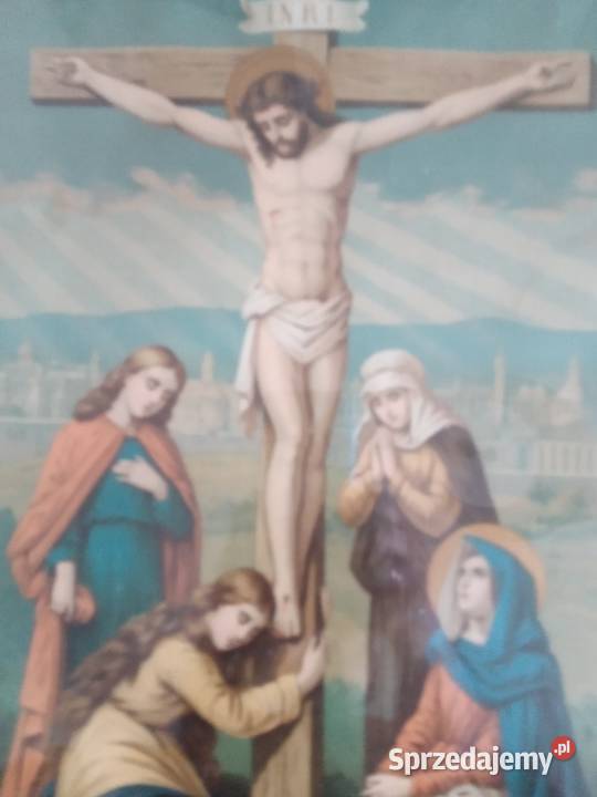 Święty obraz oleodruk Gdów