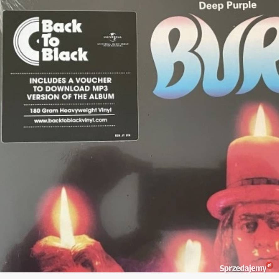 Deep Purple Burn Winyl 180g płyta winylowa Back Muzyka Kraków