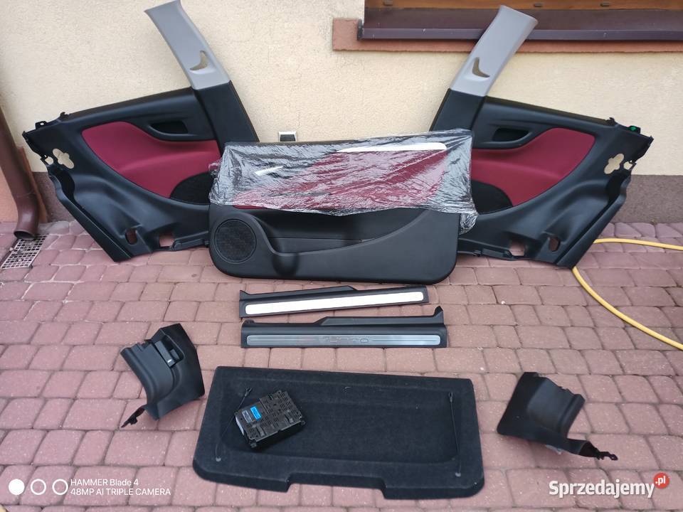 Piłka tył fiat Punto Evo
