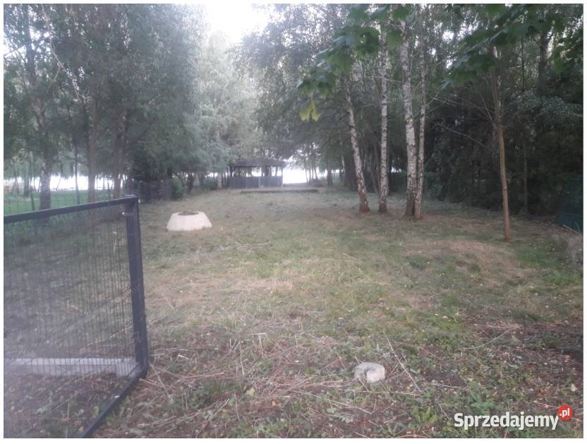 działka jeziorem Gopło