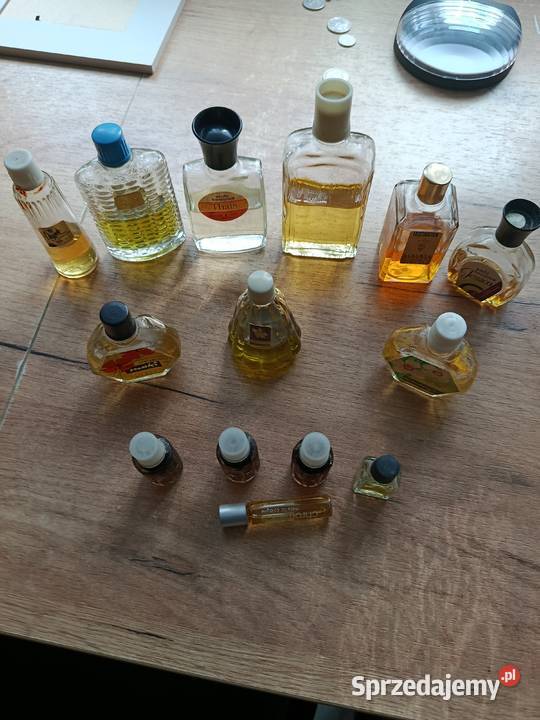 Perfumy stare z PRL zestaw wody toaletowe Choszczno