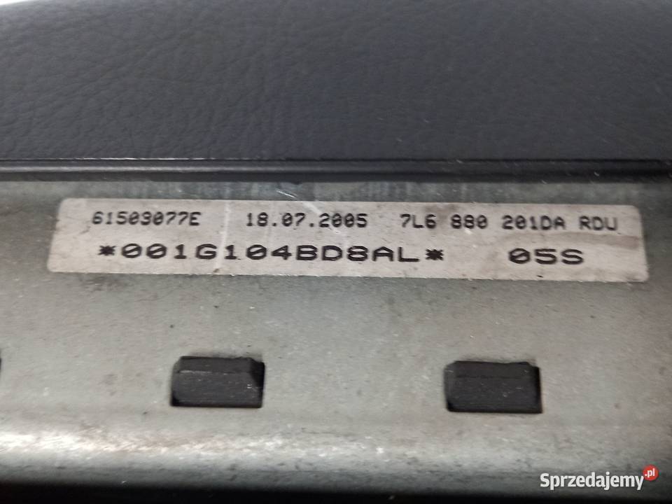 VW TOUAREG I 05r AIRBAG poduszka kierowcy osobowe Kielce