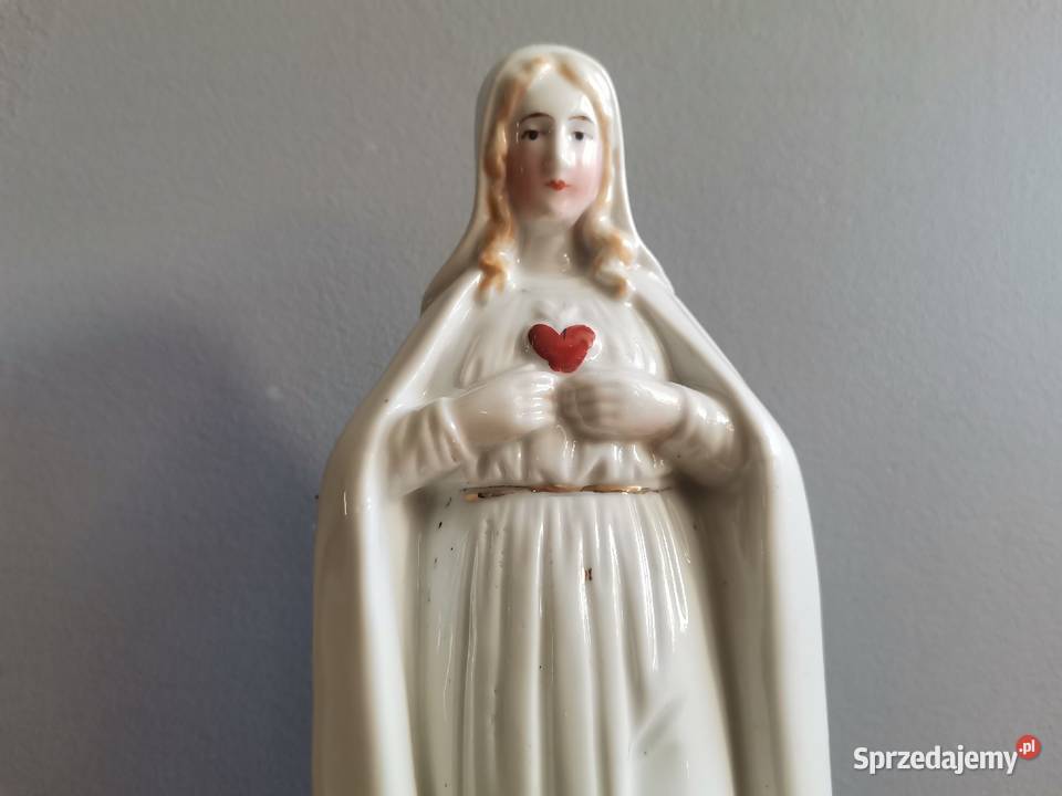 Stara figurka porcelanowa Matka Boska Katowice sprzedam
