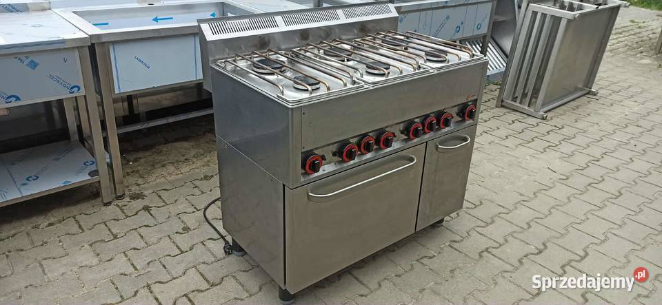 Kuchnia Gazowa REDFOX 6 Palnikowa z piekarnikiem Nowe Skalmierzyce sprzedam