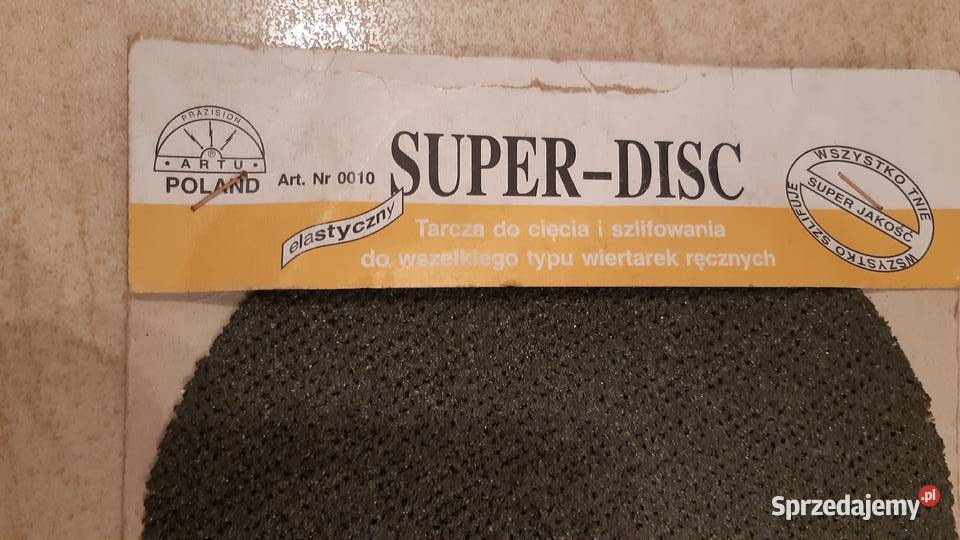 SUPERDISC Elastyczna tarcza do cięciaostrzenia dolnośląskie Wrocław