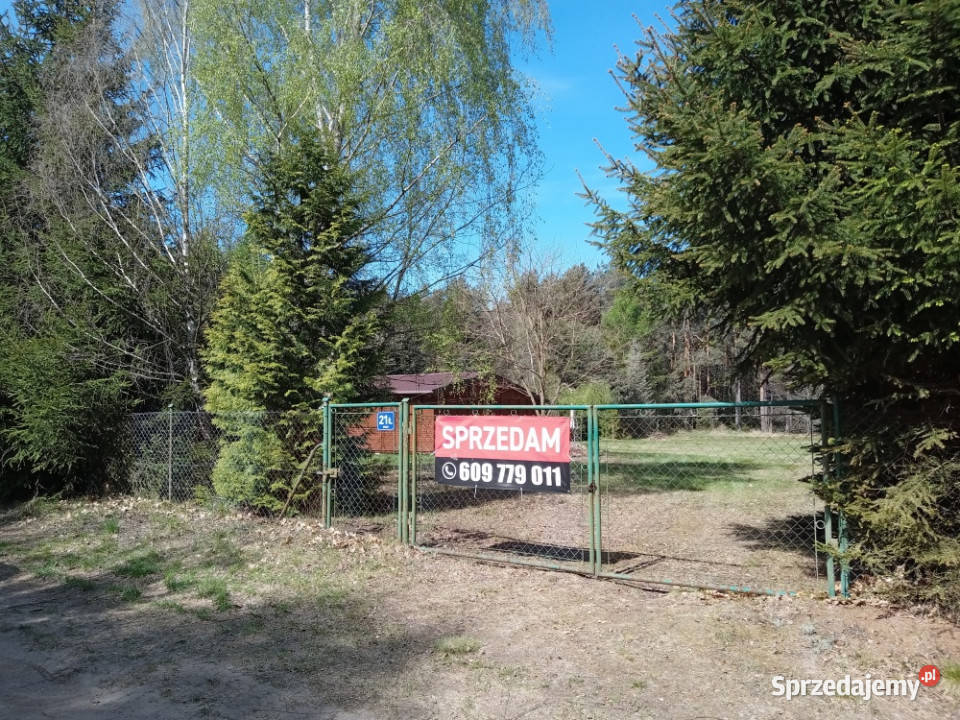 Działkę rolnobudowlaną w Bysławiu w Borach Bysław