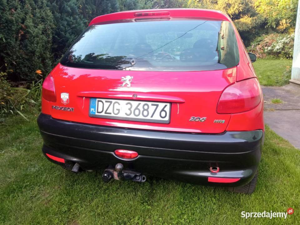 Peugeot 206 14 HDI 2008 68KM dolnośląskie Zgorzelec