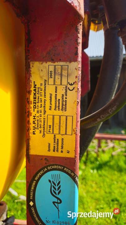 Opryskiwacz Dziekan Pozostałe Zakręcie