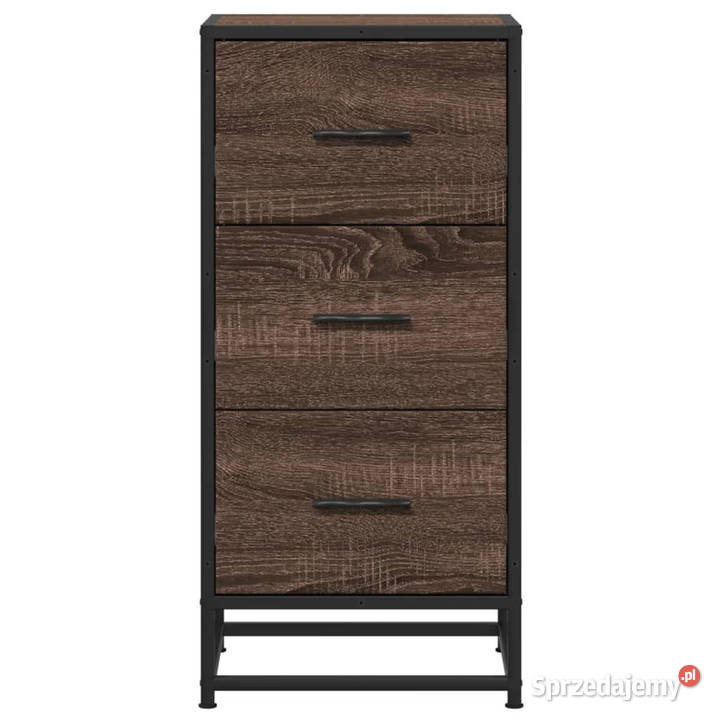 Szafka brązowy dąb 355x35x76 materiał Warszawa