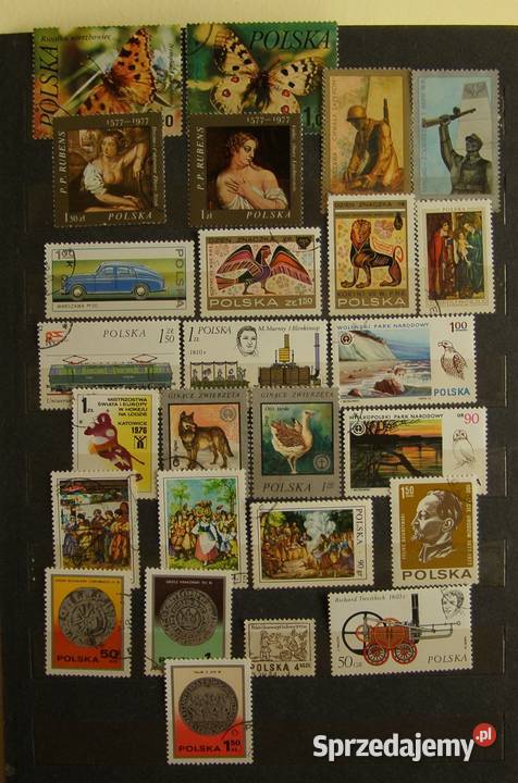 Znaczki pocztowe Polska zestaw 206luzaki