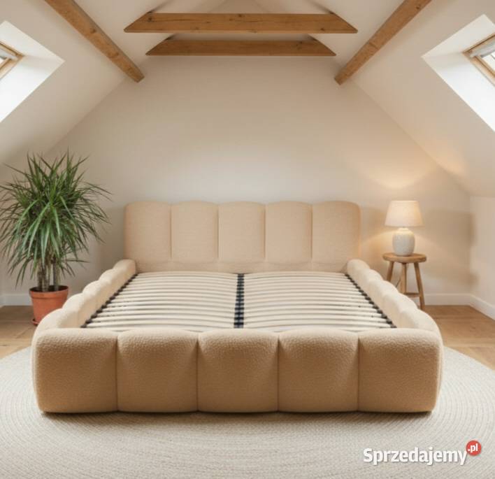Łóżko tapicerowane 160x200 z pojemnikiem 160cm