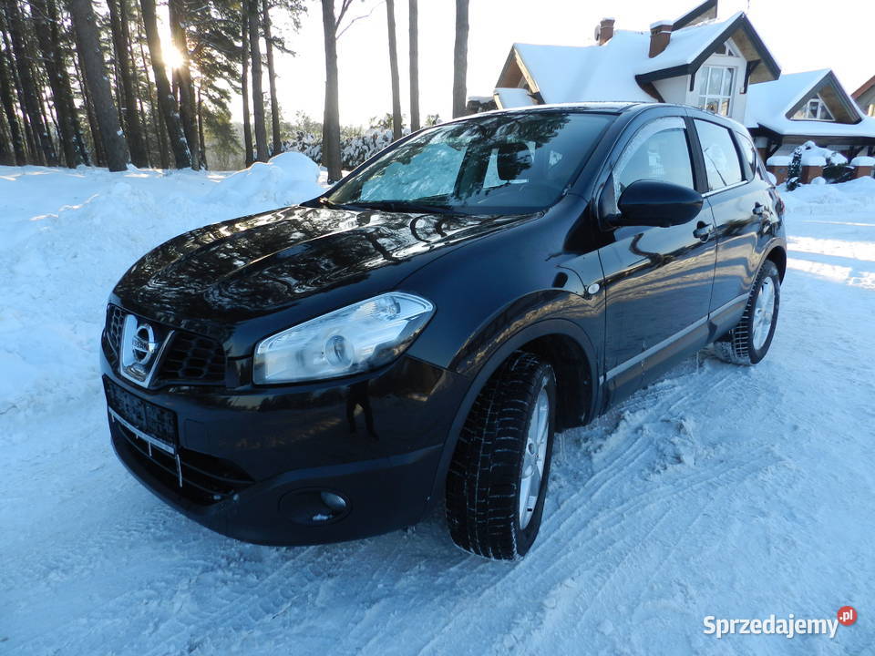Nissan Qashqai 20i klima kamera hak 2013 czarny Olsztyn