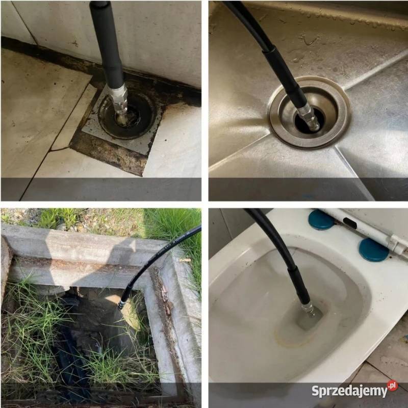 Wąż 14 15M 155bar do Czyszczenia Rur 3 Złączki Ludźmierz