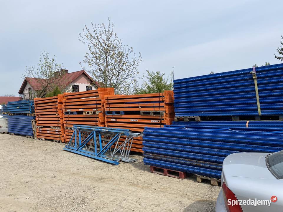 Regały magazynowe paletowe przemysłowe różne na Magazynowanie Zamość