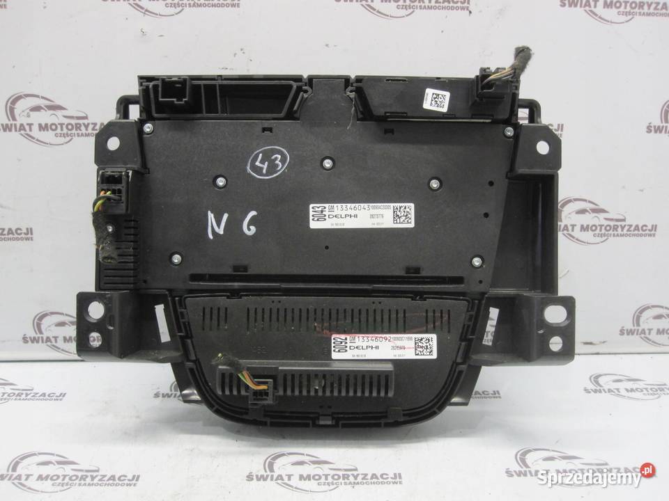 OPEL MERIVA B 10r panel radia klimatyzacji