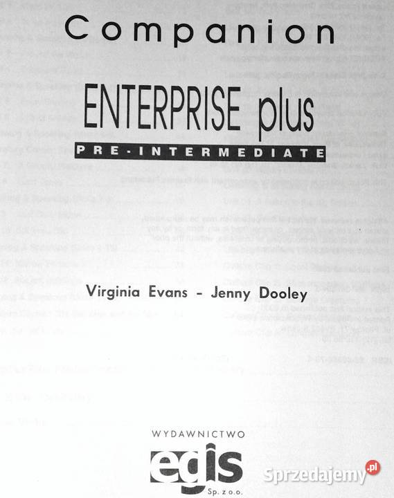 Companion Enterprise plus Students book Virginia