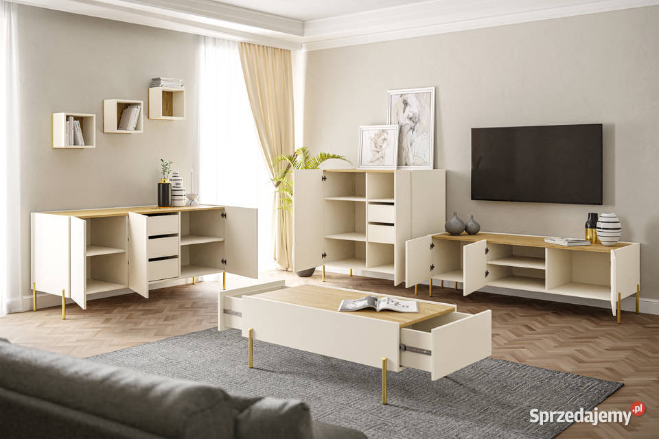 Szafka rtv komoda rtv nowoczesna z szafkami Opole