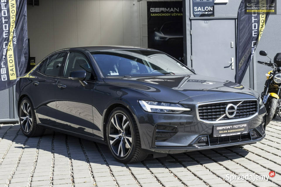 Volvo S60 R Design LEDY Harman Kardon Gwarancja elektrochrom. lusterka boczne pomorskie Dębogórze