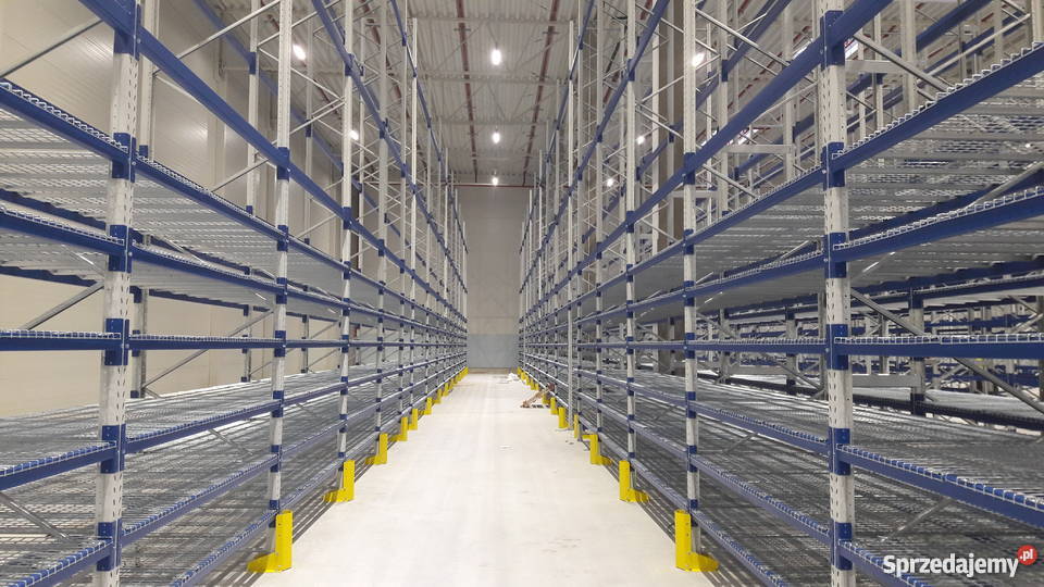 Regały magazynowe paletowe nowe i używane Wyposażenie firm Gdynia wyposażenie
