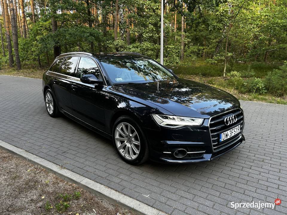 Audi A6 20 TDI Avant S line z 2017 Quattro czujnik parkowania Warszawa