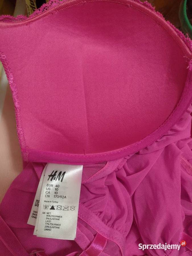 40L Ekskluzywna różowa halka haleczka koszulka Kraków