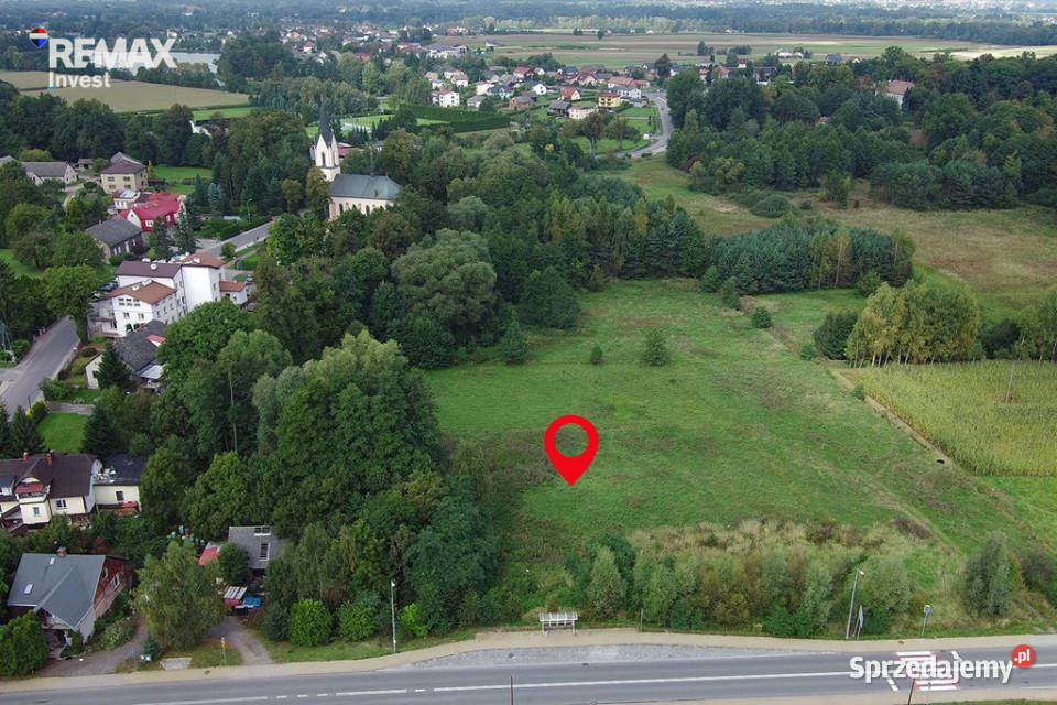 Działka usługowa zjazdu z S1 Dankowice