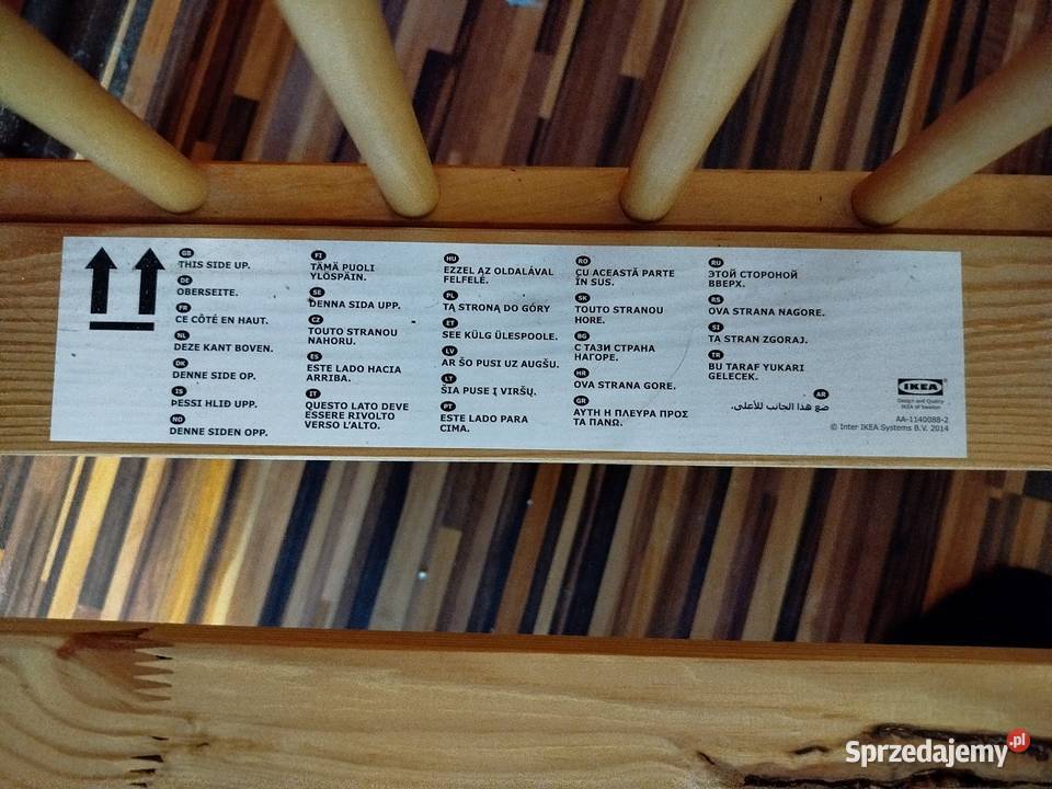 Lóżko z materacem ikea Grzegorzew sprzedam
