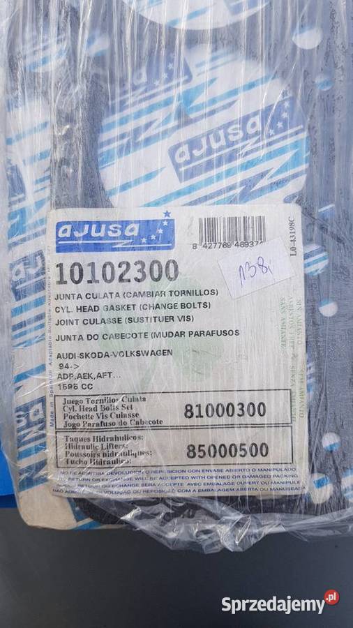 Audi VW uszczelka glowicy 10102300 Gorzów Wielkopolski sprzedam
