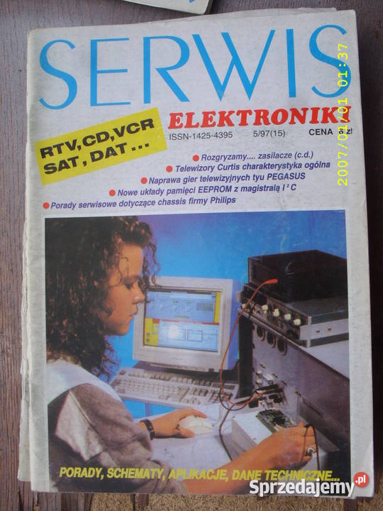 ROCZNIK MIESIECZNIKA SERWIS ELEKTRONIKI1998 Wołów