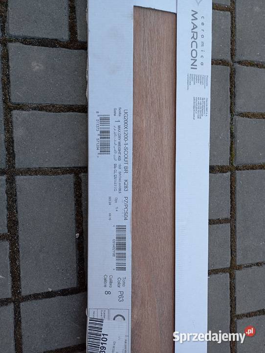 Płytki drewnopodobne gres podłogowy 20x120 Marklowice