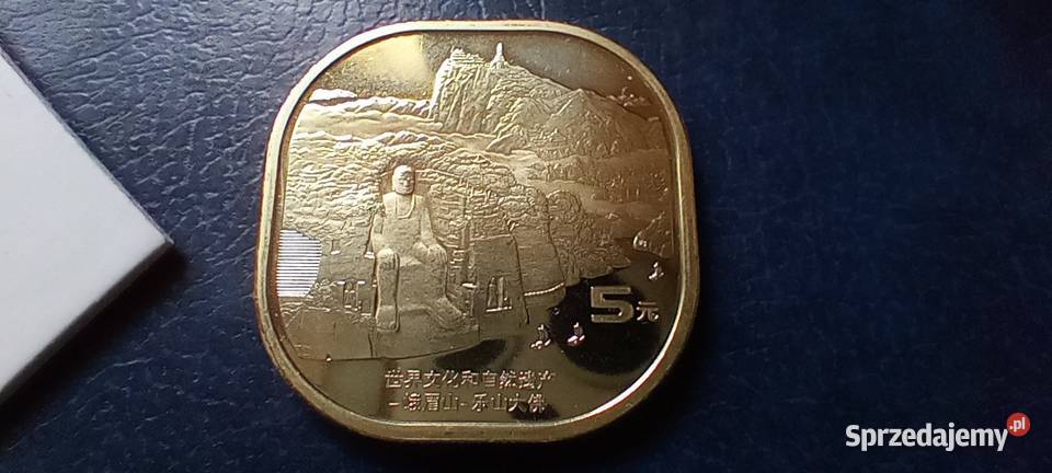 Stare monety 5 yuan 2022 Chiny Lesko