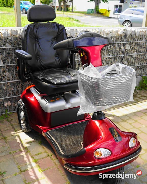 Skuter inwalidzki jednoosobowy Shoprider 3 koło Sprzęt rehabilitacyjny i ortopedyczny Łańcut