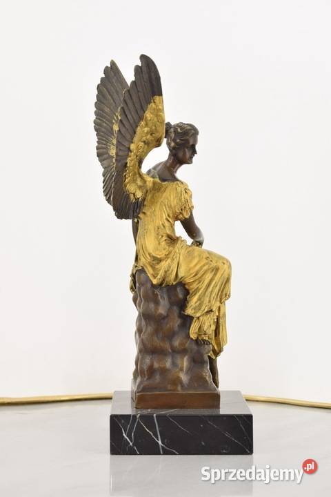 Anielica Victoria Figura Rzeźba z Brązu sprzedam