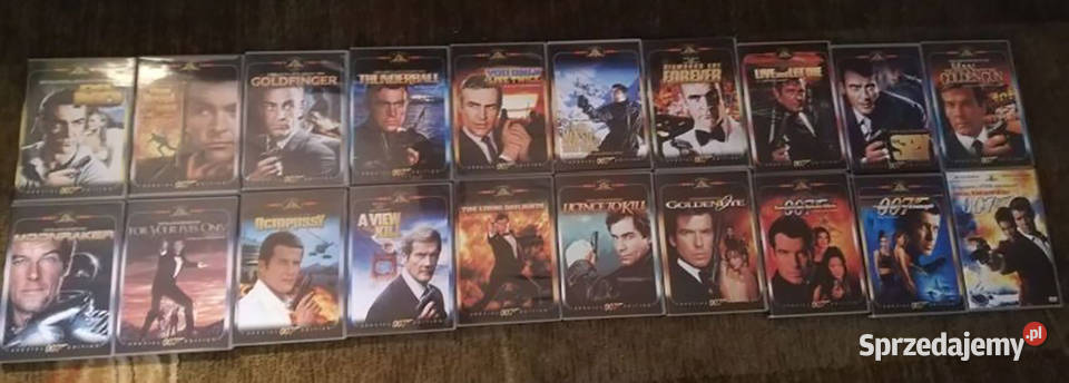 JAMES BOND Special Collection Metal BOX 20 DVD Warszawa sprzedam