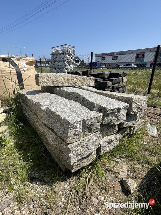 Opornik Granitowy 1020120 Kamień Obrzeże Architektura ogrodowa Warszawa sprzedam